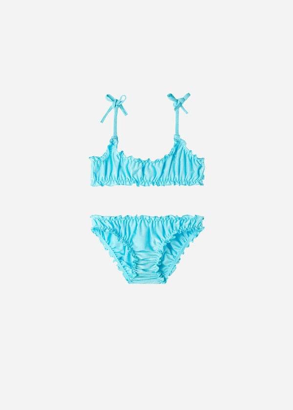 Bañadores Calzedonia Two Piece Formentera Niños Turquesa | CL3058UT