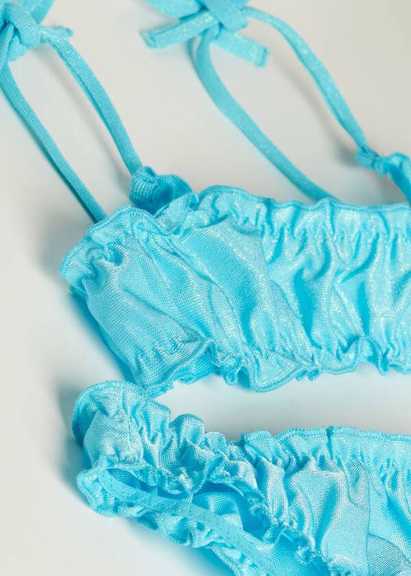 Bañadores Calzedonia Two Piece Formentera Niños Turquesa | CL3058UT