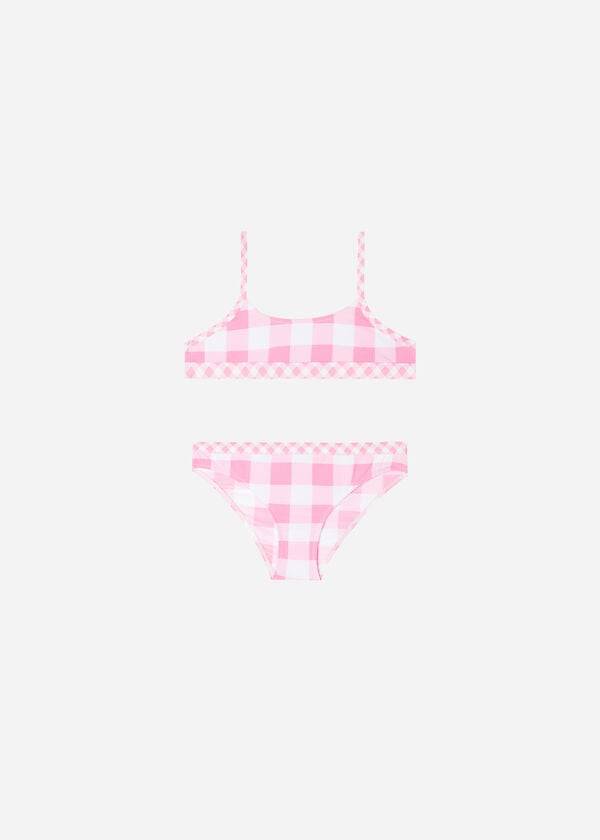 Bañadores Calzedonia Two Piece Lione Niños Rosas | CL3059YU