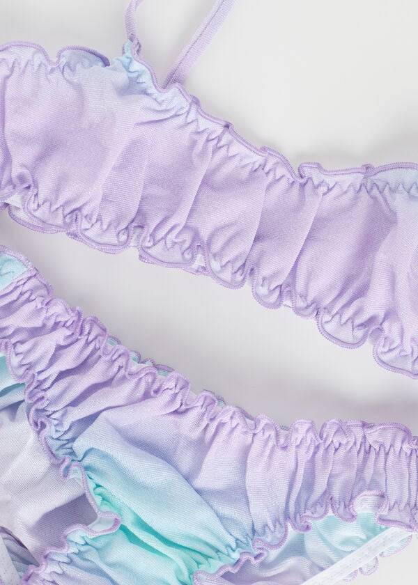 Bañadores Calzedonia Two Piece Madrid Niños Moradas | CL3061RW