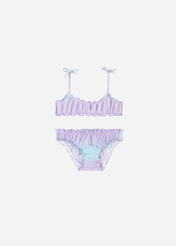 Bañadores Calzedonia Two Piece Madrid Niños Moradas | CL3061RW