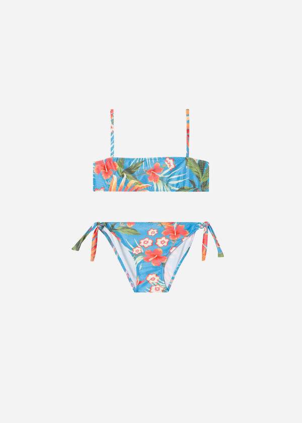 Bañadores Calzedonia Two-Piece Maui Niños Verde | CL3073PQ