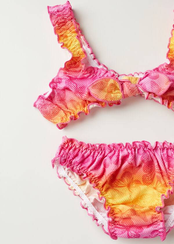 Bañadores Calzedonia Two-Piece Polly Niños Amarillo | CL3074OR