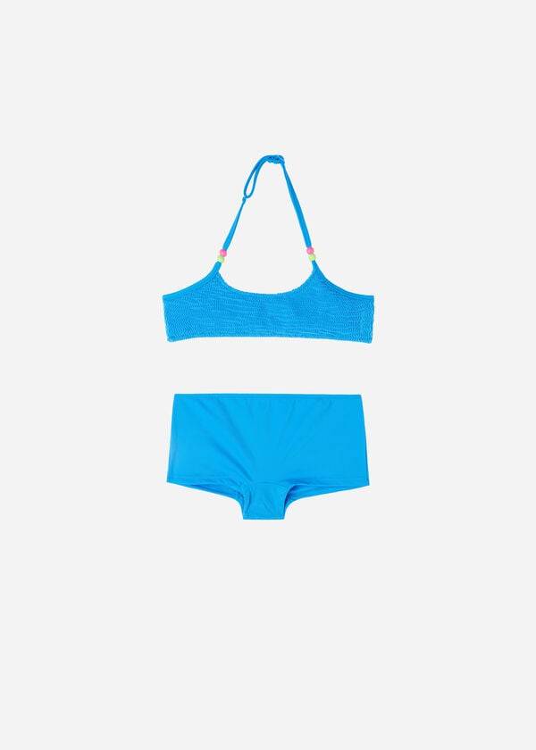 Bañadores Calzedonia Two-Piece Tank-Estilo San Diego Niños Azules | CL3078TV
