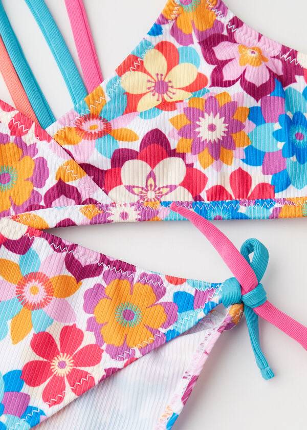 Bañadores Calzedonia Two-Piece Triangle Maia Niños Rojas | CL3080EX