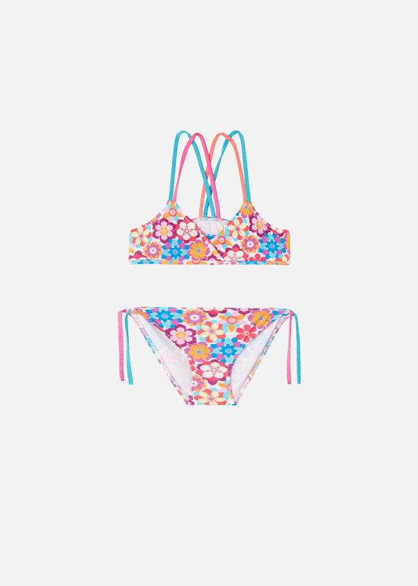Bañadores Calzedonia Two-Piece Triangle Maia Niños Rojas | CL3080EX
