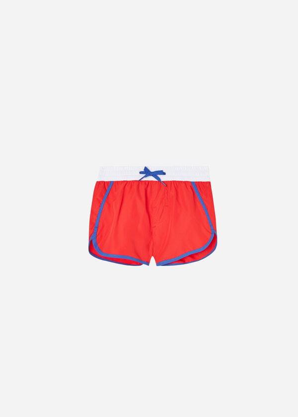 Bañadores Calzedonia Venice Eco Niños Rojas | CL3159XF