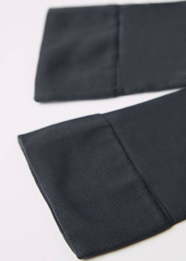 Calcetines Calzedonia 30 Denier Semi Opaque Microfiber Knee-Highs Long Mujer Gris | CL2234QZ