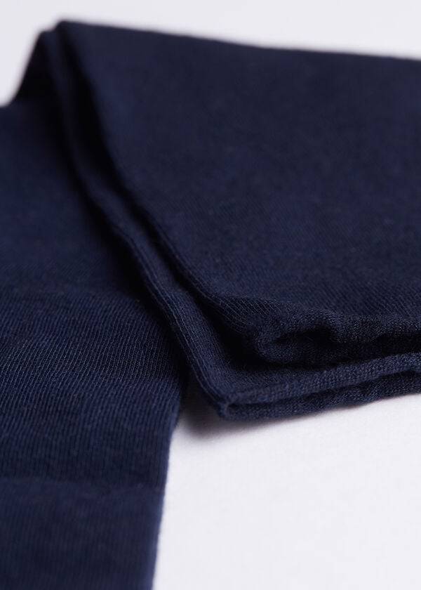 Calcetines Calzedonia Cashmere Blend 3/4 Long Mujer Azules | CL2236EX