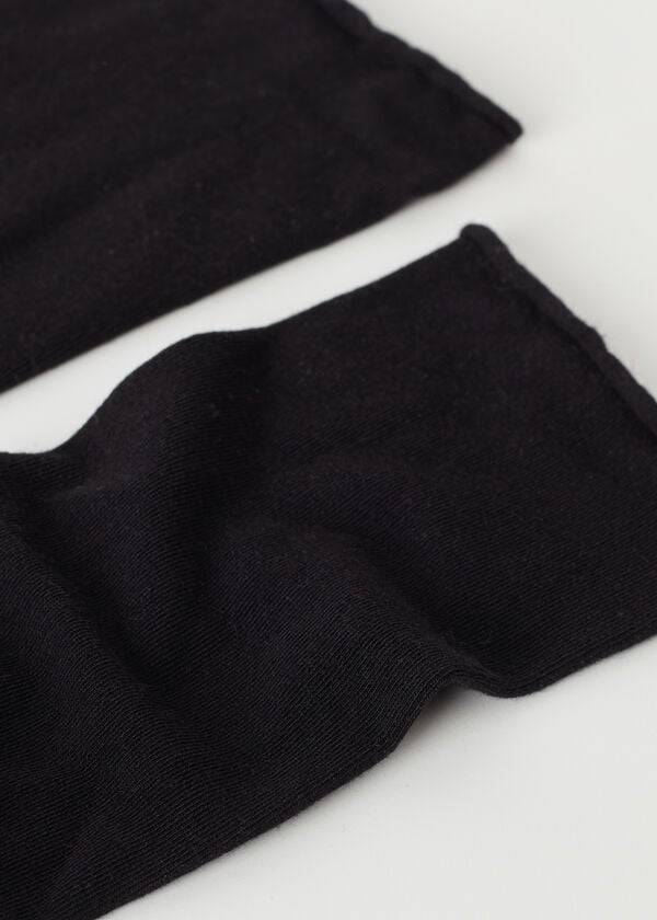 Calcetines Calzedonia Cashmere Blend 3/4 Long Mujer Negras | CL2237RW