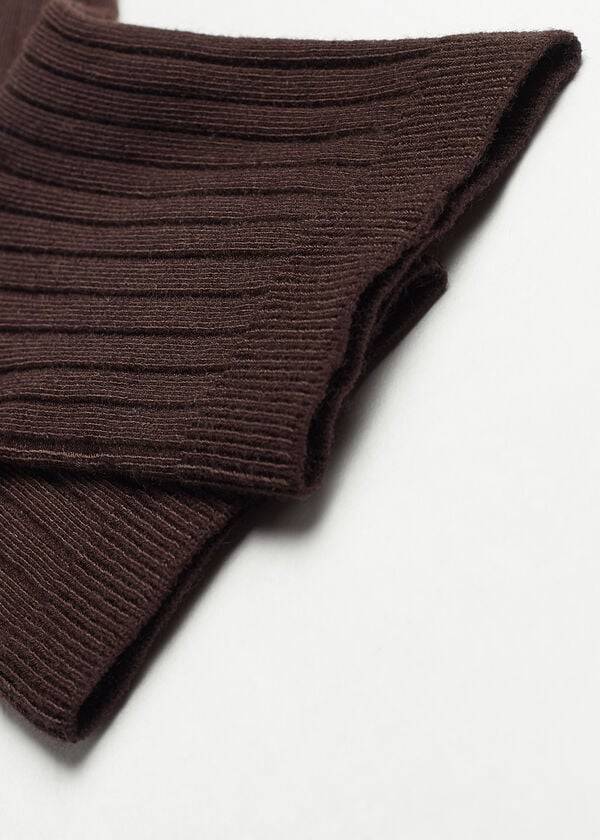 Calcetines Calzedonia Cashmere Blend Corta Mujer Marrones | CL2351QZ