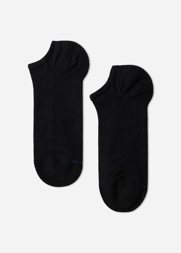 Calcetines Calzedonia Cashmere Blend No-Show Hombre Negras | CL2881GL