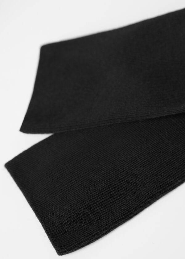 Calcetines Calzedonia Corta in Algodon with Cashmere Mujer Negras | CL2497AP