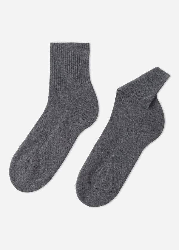 Calcetines Calzedonia Crew Deporte Hombre Gris | CL2835HK