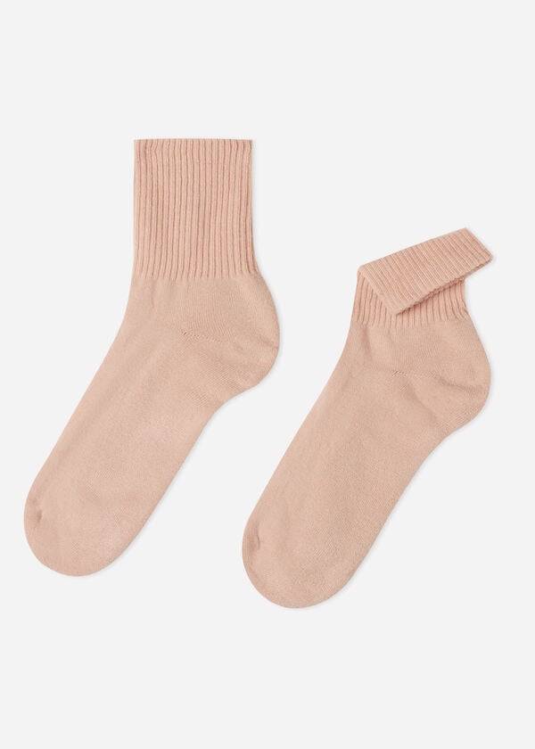 Calcetines Calzedonia Crew Deporte Hombre Beige | CL2844IS