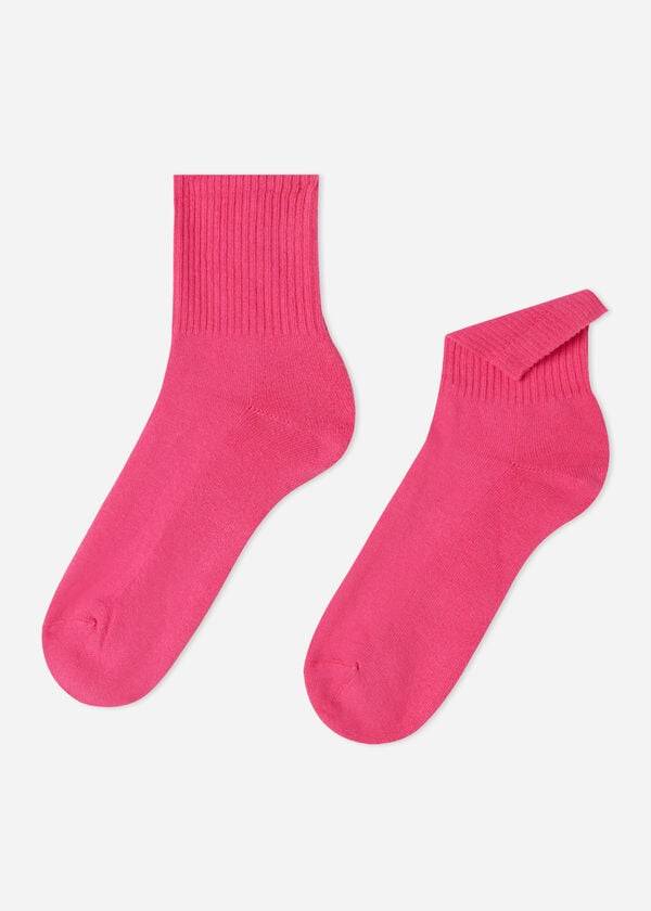 Calcetines Calzedonia Crew Deporte Hombre Rosas | CL2845UT