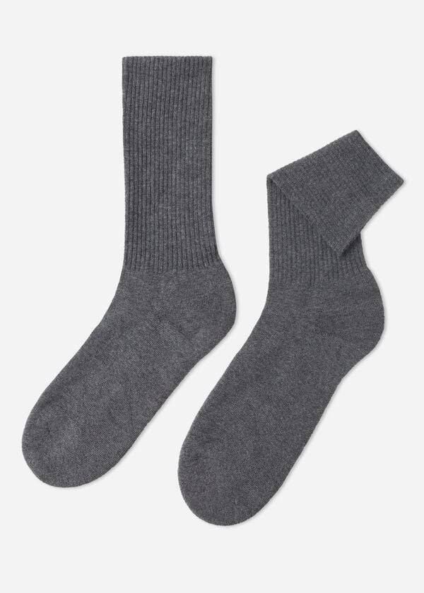 Calcetines Calzedonia Deporte Long Hombre Gris | CL2790OR