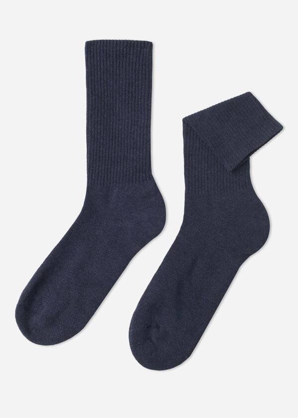 Calcetines Calzedonia Deporte Long Hombre Azul Marino | CL2791IS