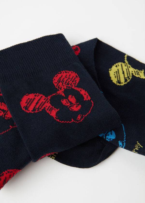 Calcetines Calzedonia Disney Crew Hombre Azules | CL2865TV