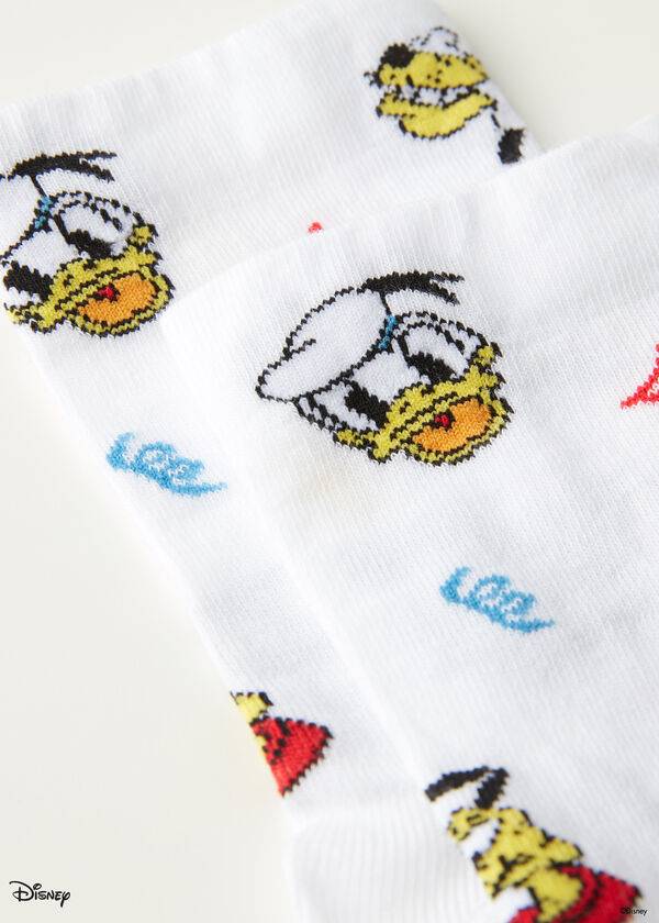 Calcetines Calzedonia Disney Patterned Corta Mujer Blancas | CL2423UT