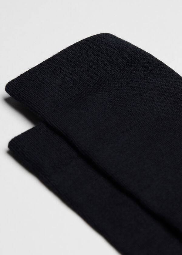 Calcetines Calzedonia Lana and Algodon Long Hombre Azules | CL2759XF
