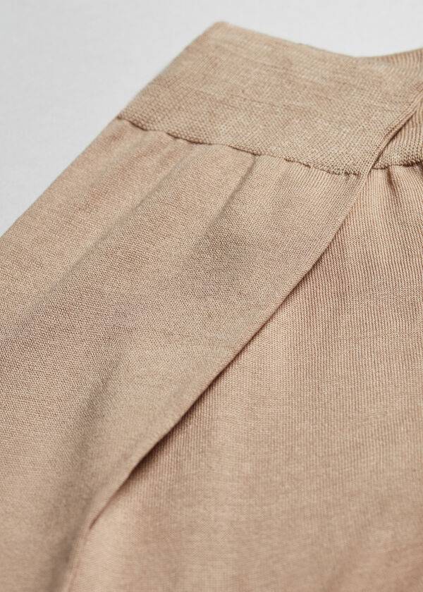 Calcetines Calzedonia Lisle Thread Crew Hombre Beige | CL2807KI