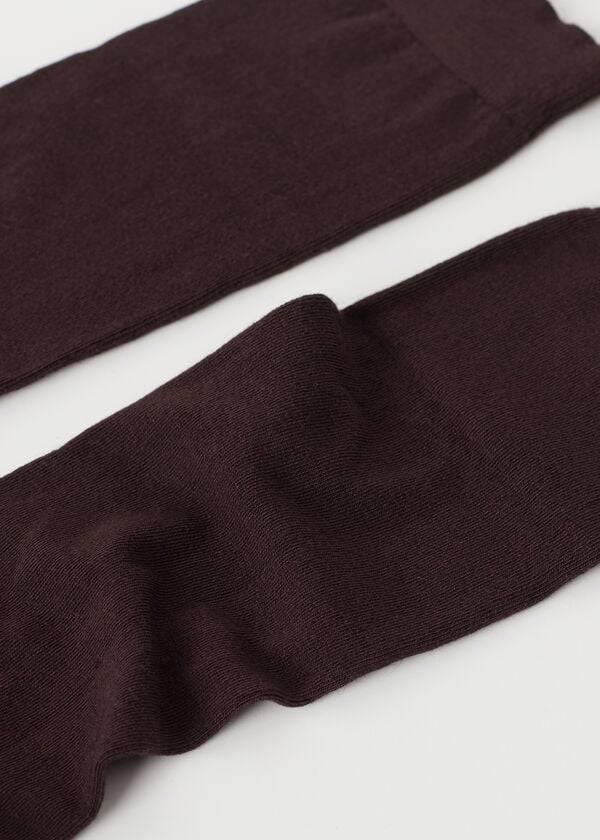 Calcetines Calzedonia Long with Cashmere Mujer Marrones | CL2251KI