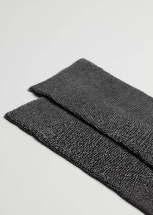 Calcetines Calzedonia Long with Cashmere Hombre Gris | CL2785FM