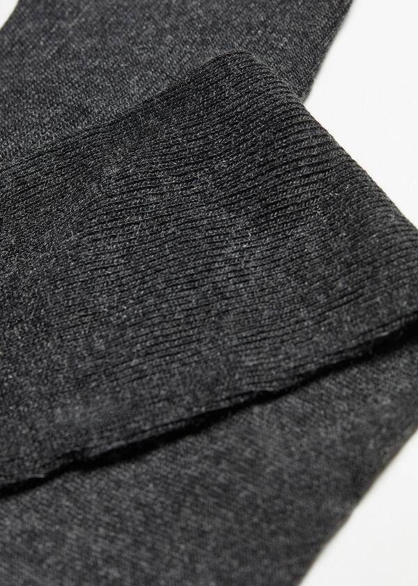 Calcetines Calzedonia Long with Cashmere Hombre Gris Azules | CL2789PQ