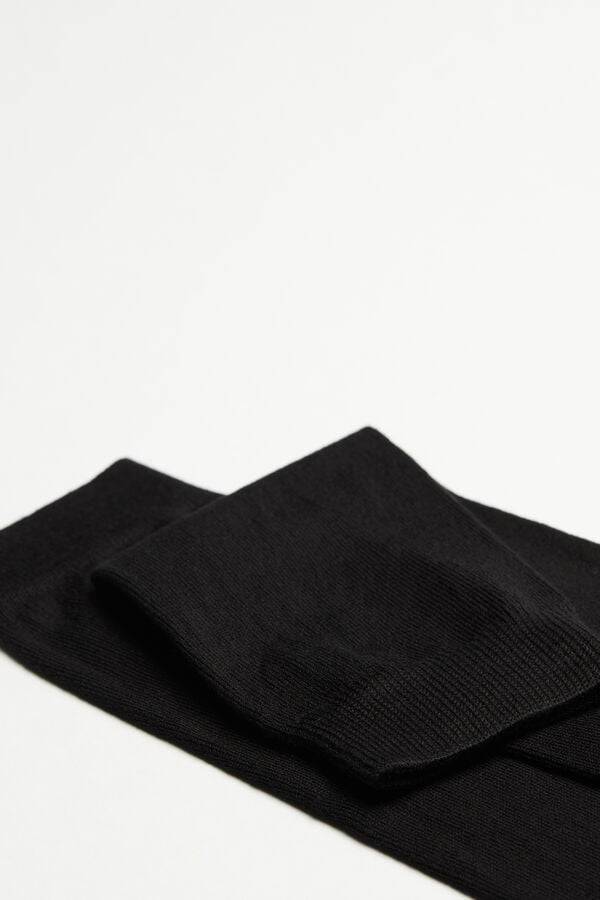 Calcetines Calzedonia Warm Algodon Long Hombre Negras | CL2780QZ
