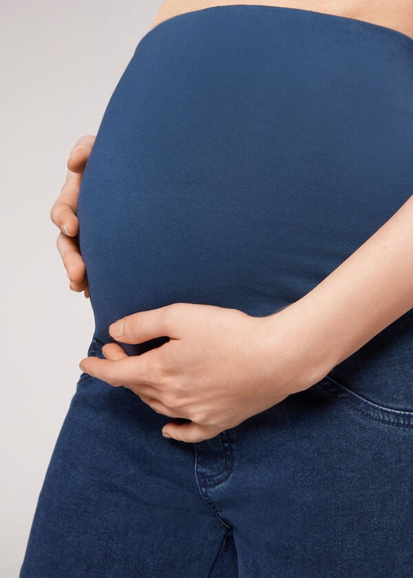 Jeans Calzedonia Maternity Jean Mujer Azules | CL2605UT