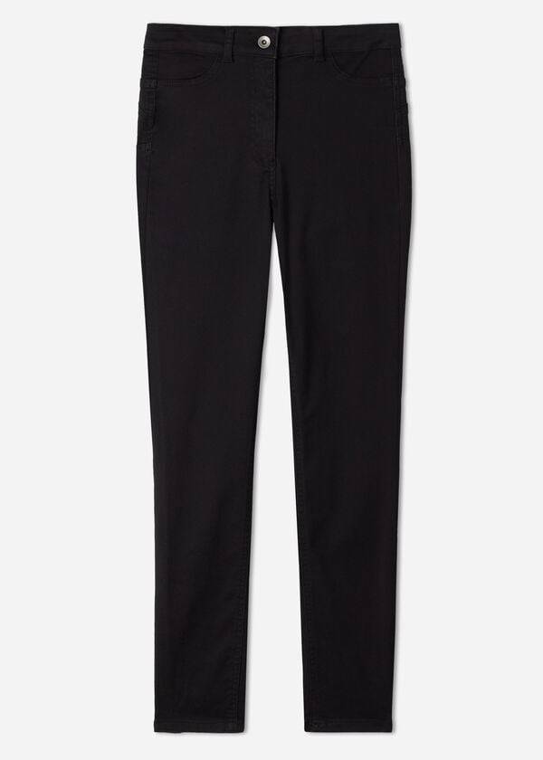 Jeans Calzedonia Push-up and soft touch Mujer Negras | CL2608RW