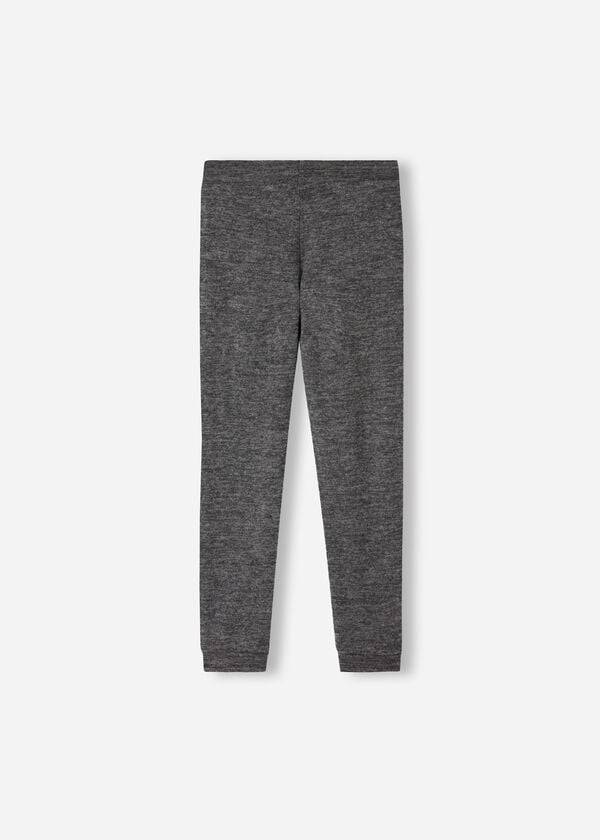 Leggins Calzedonia Cashmere Blend Stretch Deporte Niños Gris | CL3121GL