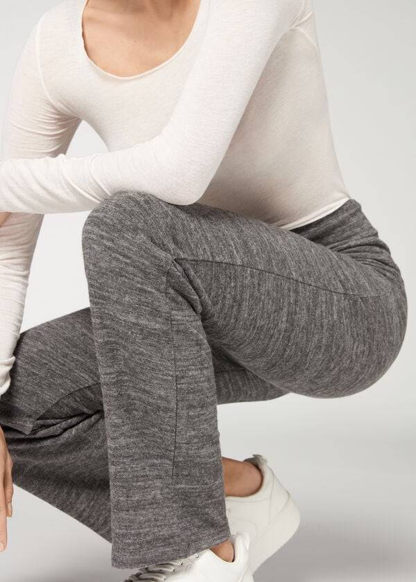 Leggins Calzedonia Cashmere Directo Mujer Gris | CL2626DN