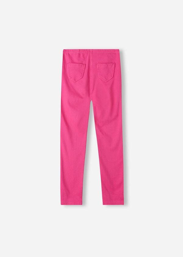 Leggins Calzedonia Denim jeggings Niños Rosas | CL3132RW