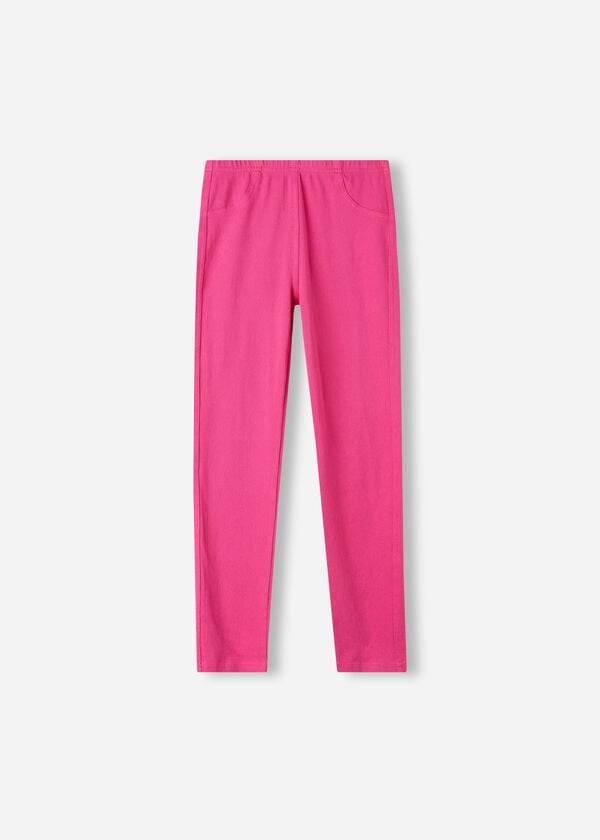 Leggins Calzedonia Denim jeggings Niños Rosas | CL3132RW