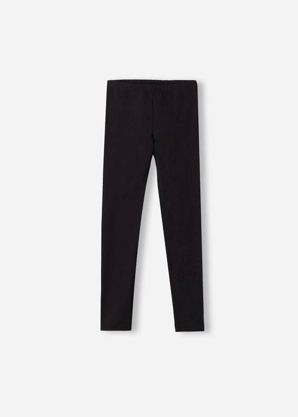 Leggins Calzedonia Thermal Niños Negras | CL3144PQ