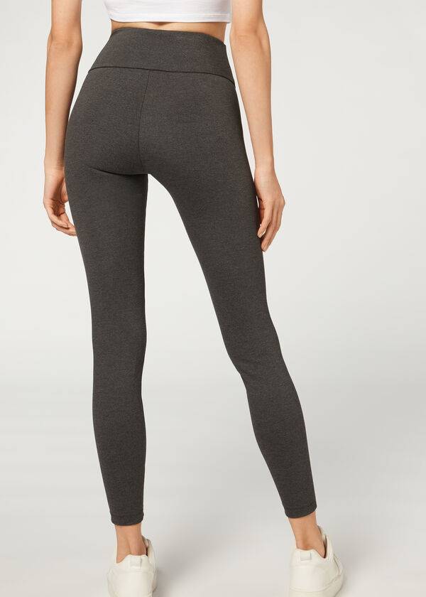 Leggins Calzedonia Total Shaper Mujer Gris | CL2702IS