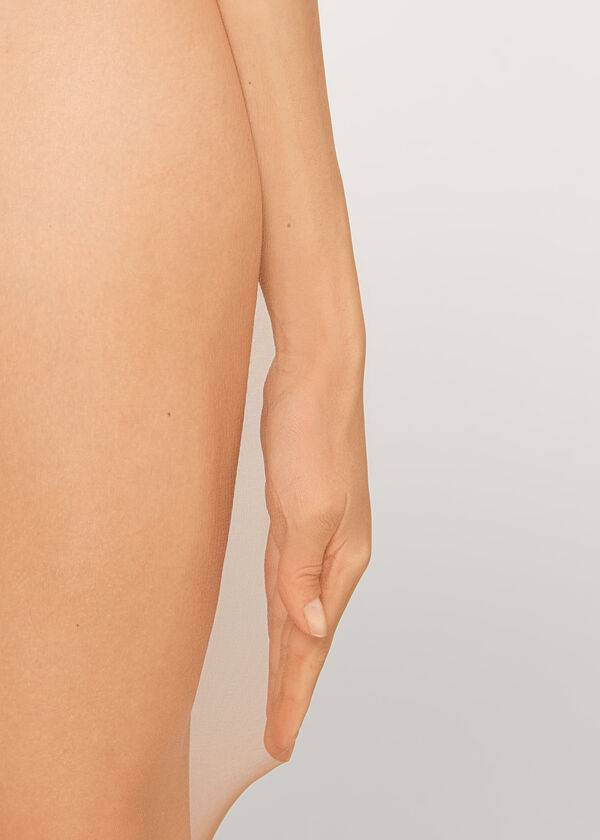 Mallas Calzedonia 20 Denier Sheer Matte Sheer Mujer Marrones | CL1163CE