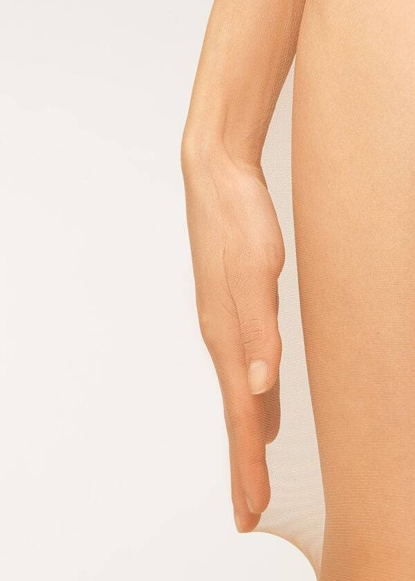 Mallas Calzedonia 20 Denier Ultra Comodidad Sheer Mujer Marrones | CL1165BC