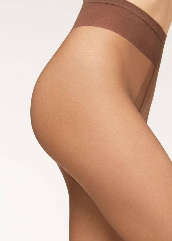 Mallas Calzedonia 20 Denier Ultra Comodidad Sheer Mujer Gris | CL1166NB