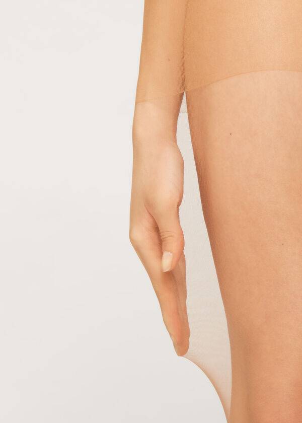 Mallas Calzedonia 20 denier essential matt Sheer Mujer Beige | CL1148UT