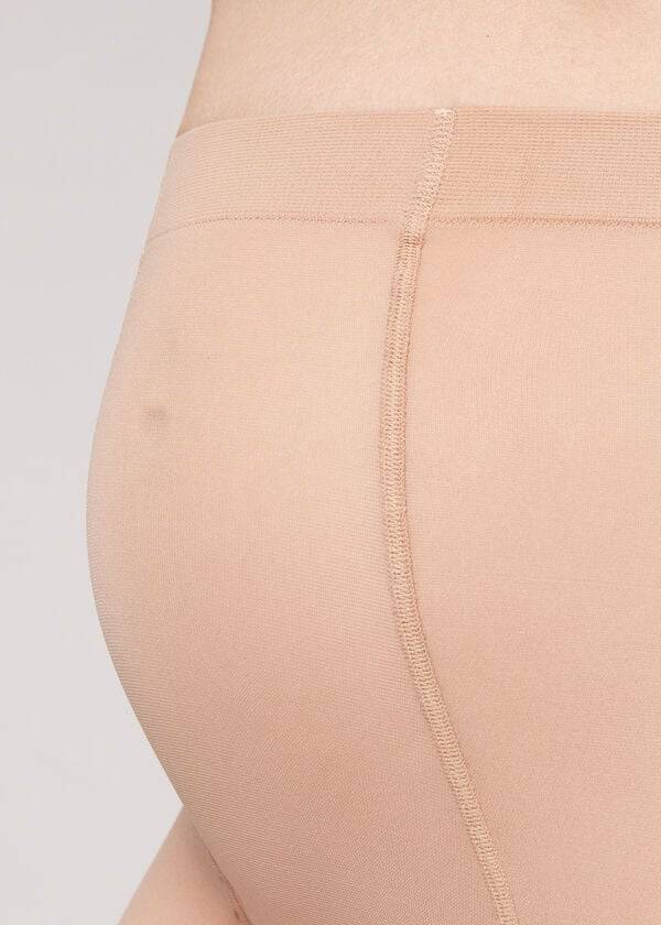 Mallas Calzedonia 30 Denier Sheer Maternity Sheer Mujer Beige | CL1179SO