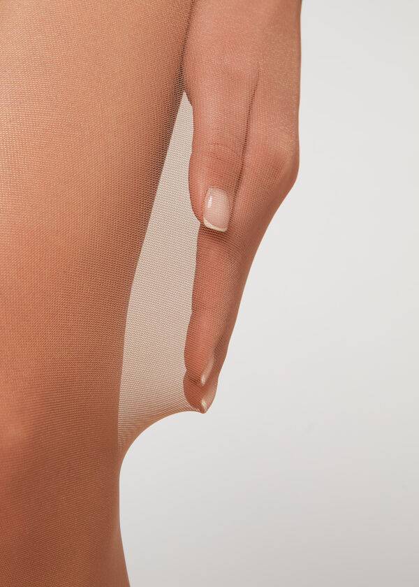Mallas Calzedonia 30 Denier Total Shaper Sheer Mujer Beige Marrones | CL1189CE