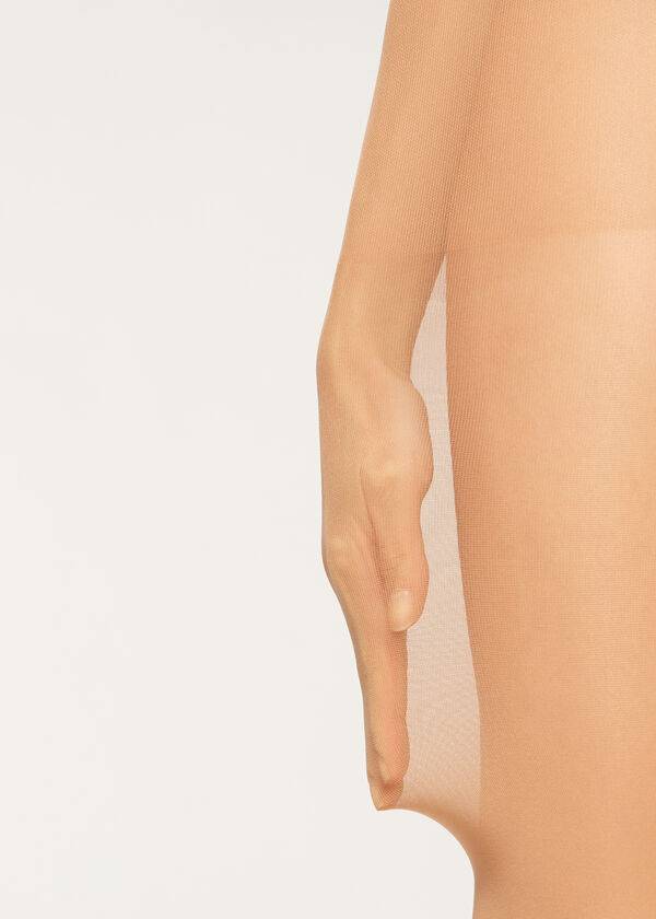 Mallas Calzedonia 40 Denier Action Strong Sheer Mujer Beige | CL1200UT