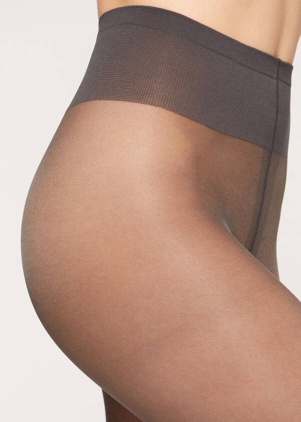 Mallas Calzedonia 40 Denier Sheer Mujer Gris | CL1206DN
