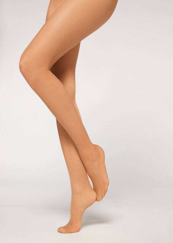 Mallas Calzedonia 40 Denier Sheer Mujer Beige Marrones | CL1208GL