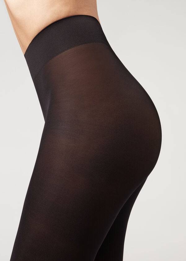 Mallas Calzedonia 50 Denier Total Comodidad Soft Touch Opaque Mujer Negras | CL1032XF