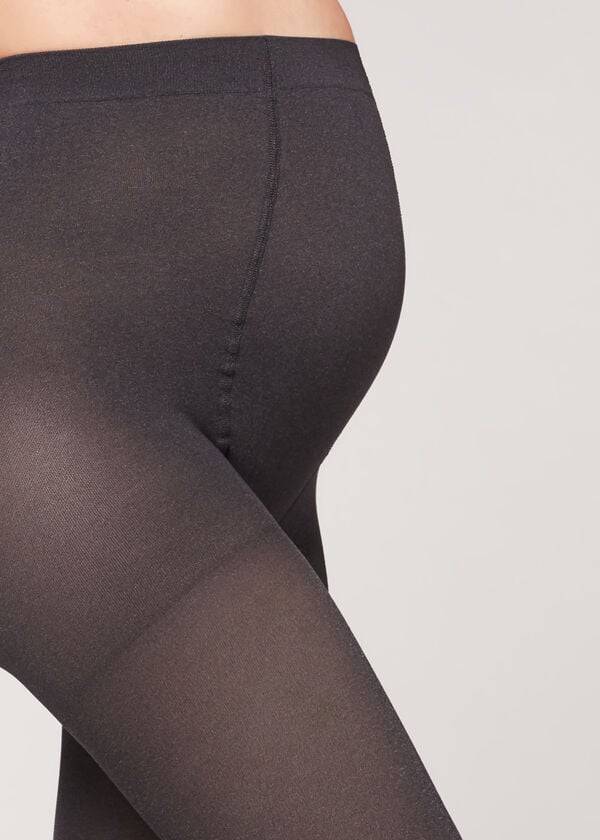 Mallas Calzedonia 60 Denier Maternity Opaque Mujer Gris | CL1045IS