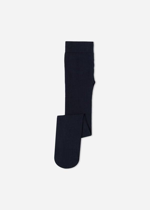Mallas Calzedonia Eco Algodon Niños Azules | CL2963RW